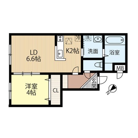 FUTABA SQUARE琴似の物件間取画像